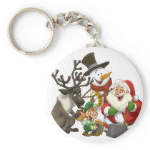 Christmas Jug Band Keychain
