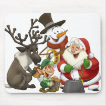 Christmas Jug Band Mousepad