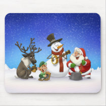 Christmas Jug Band Mousepad