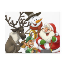 Christmas Jug Band Postcard