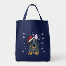 Christmas Kawaii Blue Heeler Bag