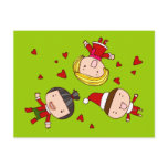 Christmas Kids Postcard