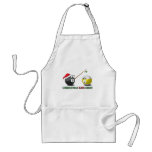 Christmas Kiss Shot apron