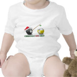 Christmas Kiss Shot infant wear Tee Shirts