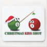 Christmas Kiss Shot mouse pad