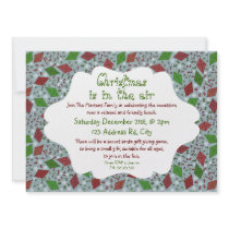 Christmas Kites, christmas party invitation