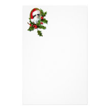 Christmas Kitten Custom Stationery