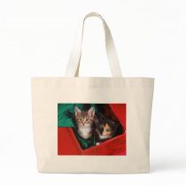 Christmas Kittens Bags