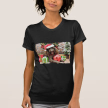Christmas - LabraDoodle - Harley T-shirt