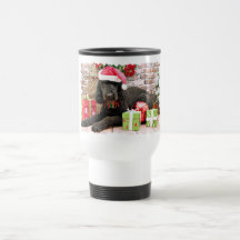 Christmas - LabraDoodle - Miller Coffee Mugs