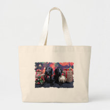 Christmas - Labrador - Banjo and Boomer Canvas Bags