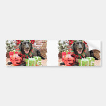 Christmas - Labrador - Lennon Bumper Sticker