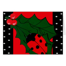 Christmas Lady-bug Cards