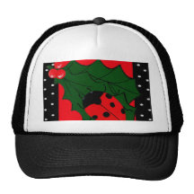 Christmas Lady-bug Trucker Hats