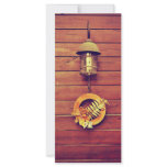 Christmas Lamp Custom Rack Card