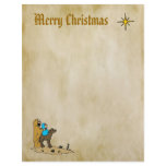 Christmas Letter Paper - Star of Bethlehem Personalized Letterhead