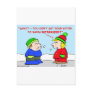 christmas letter santa claus notarized postcards
