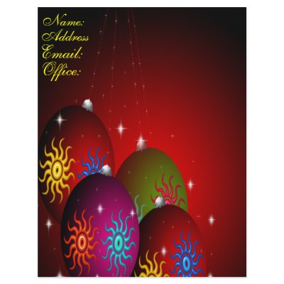 Christmas Letterhead by Jamlanddesigns