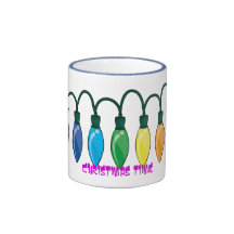 Christmas light , Christmas time Mug