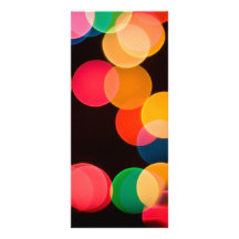 Christmas Lights Custom Rack Cards