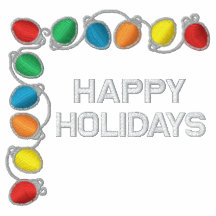 Christmas Lights Embroidered Shirt
