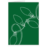 Christmas Lights Greeting Cards