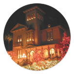 Christmas Lights House stickers