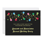 Christmas Lights Party Invitation