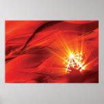 Christmas luminoussnowflake posters