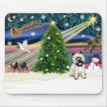 Christmas Magic Cairn Terrier 5 Mouse Mat