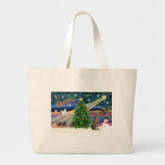Christmas Magic  Weimaraner Bags
