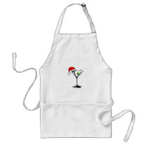 Christmas Martini Apron