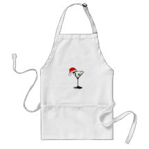 Christmas Martini Apron
