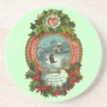 Christmas Medallion Coaster