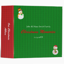 Christmas Memories Avery Binder