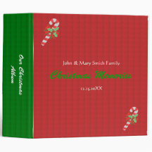 Christmas Memories Avery Binder