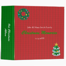 Christmas Memories Avery Binder