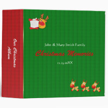 Christmas Memories Avery Binder