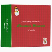 Christmas Memories Avery Binder