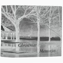Christmas Memories Scrapbook Vinyl Binder