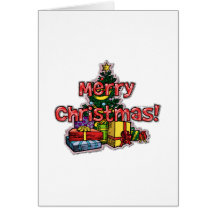 Christmas "Merry Christmas" Greeting Card