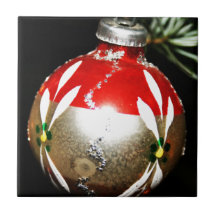 Christmas Merry Holiday Tree Ornaments celebration Tiles
