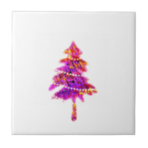 Christmas Merry Holiday Tree Ornaments celebration Tiles