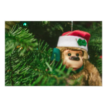 Christmas Monkey Photography Art