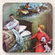 Christmas Morning Beverage Coasters