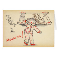 Christmas Morning Card