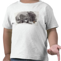 Christmas morning: Going to Church T Shirts