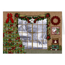 Christmas Morning Greeting Card