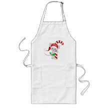 Christmas Mouse Candy Cane Aprons