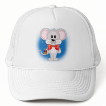 Christmas Mouse with Custom Text Hat